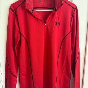 Under Armour Red ColdGear Top